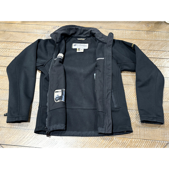 COLUMBIA Tech Titanium Soft Shell Jacket Women's SMALL - Full Zip Lightweight - Picture 3 of 13